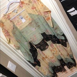 NWT Floral Kimono